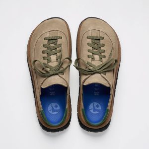 Uerzell 1774 Taupe Suede Leather