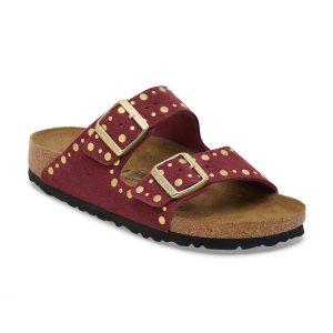 Arizona Rivet Zinfandel Suede Leather