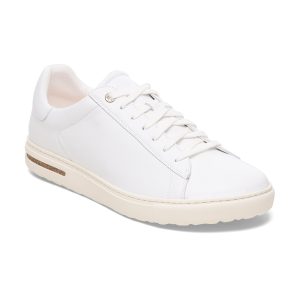 Bend Low White Smooth Leather