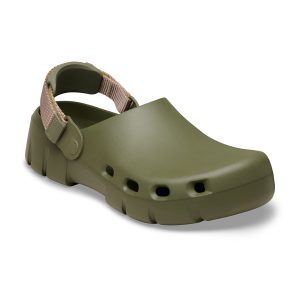 Birki Flow EVA Tech Loop Khaki/Grey Taupe