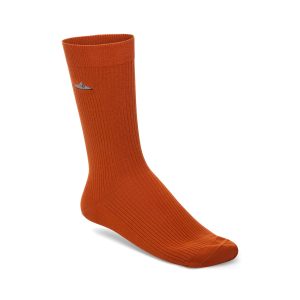 Cotton Rib Socks Kurkuma
