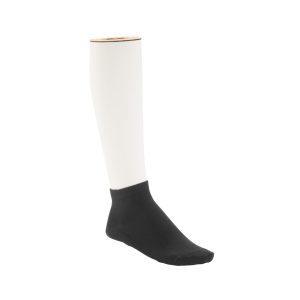 Cotton Sole Sneaker Socks Mens 2-Pack Black