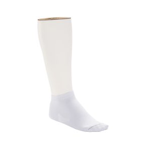 Cotton Sole Sneaker Socks Mens 2-Pack White