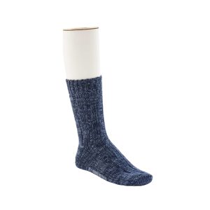 Cotton Twist Mens Socks Blue