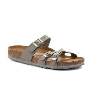 Franca SFB Dove Grey Nubuck Leather
