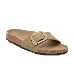 Madrid Big Buckle Tabacco Brown Oiled Leather