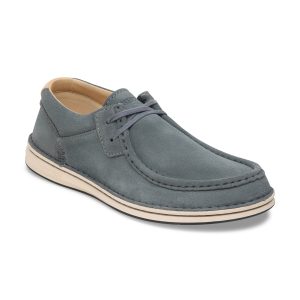 Pasadena Basalt Grey Suede Leather