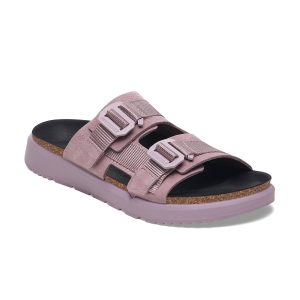 Shinjuku 2 Strap Faded Purple Nubuck Leather/Textile